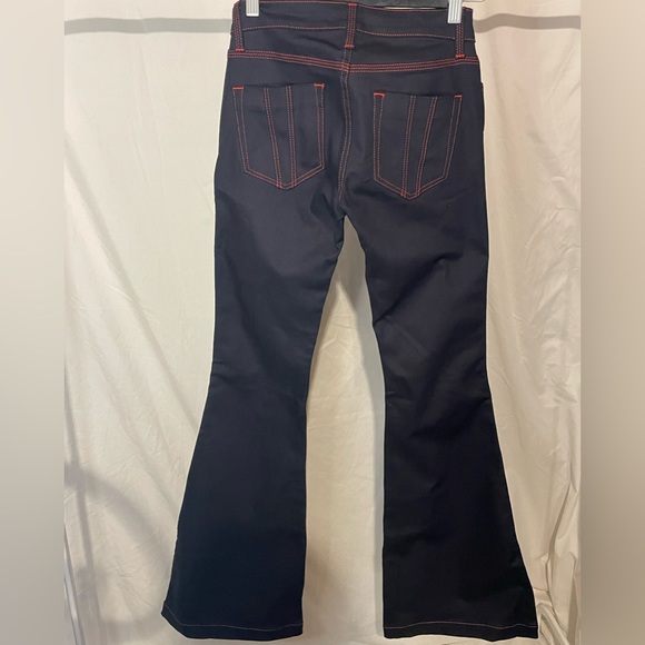 Burberry Brit Flare High Rise Denim Jeans - Picture 2 of 4